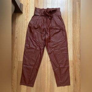 Who What Wear Faux Leather Pants